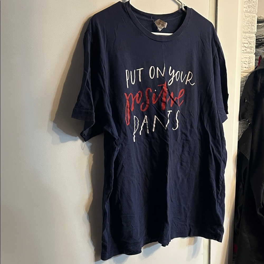 Navy Blue Graphic T-Shirt
